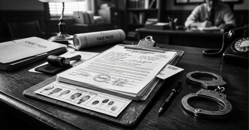 Bail bond paperwork and jail release process in Tampa Florida